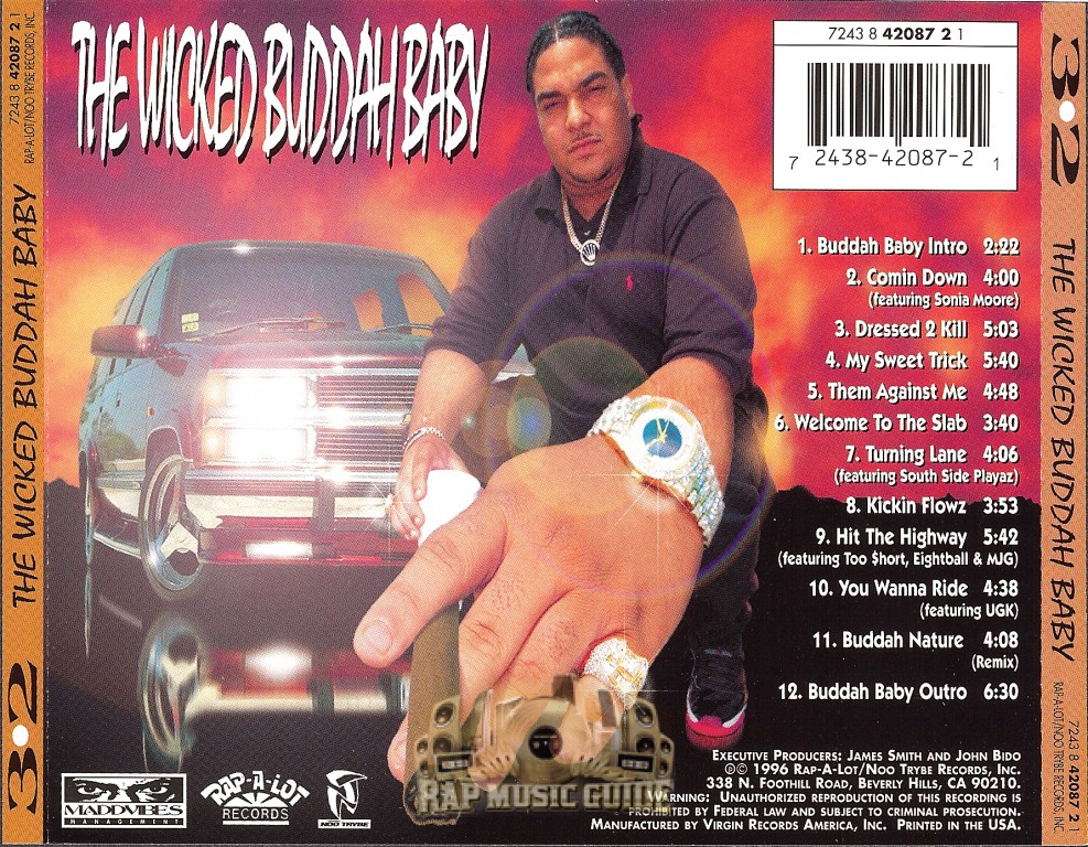 3-2 - The Wicked Buddah Baby: CD | Rap Music Guide